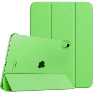 Apple iPad Air 5 10.9" 2022 M1 Kılıf PU Deri Smart Case A2589 A2591 Yeşil
