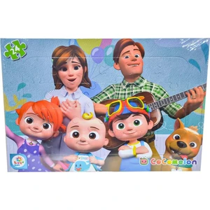 CO7794 Cocomelon 24 Parça  Frame Aile Puzzle - Utku Oyuncak