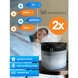 Saban nem Alıcılı ve Rutubet Giderici  Aparat - 500 gr -Üçgen Lavanta 2'li