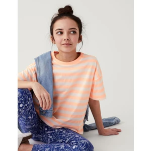 Marks & Spencer Kısa Kollu Çizgili T-Shirt
