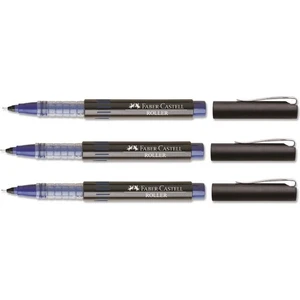Faber Castell 5405 Iğne Uç Roller Kalem 0.5 mm Mavi