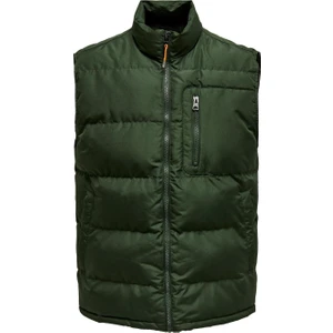 Only & Sons  22024229 Hakım Yaka 3 Cep Şişme Yelek