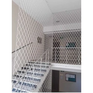 Balkon Güvenlik Filesi 2 x 18 Metre Kalınlık 6 Milim Güvenlik Ağı Okul Filesi Çocuk ve Yetişkin Filesi Göz Aralığı 10 cm