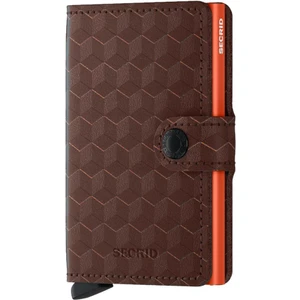 Miniwallet Optical Brown Orange;n/a - %100 Orjinal Avrupa Derisi Cüzdan