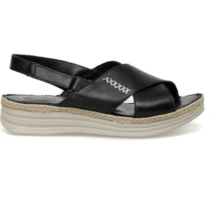 Polaris 5 Nokta 104408.Z3FX Siyah Kadın Comfort Sandalet