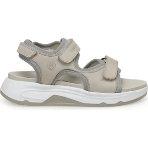 Umore 3fx Bej Kadın Kalın Taban Sandalet