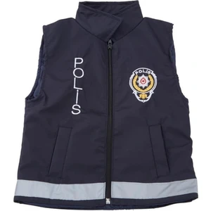Kkdstock Çocuk Polis Yeleği 1-12 Yaş Polis Kıyafeti