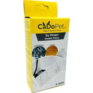 Cado Pet  Su Pınarı Yedek Filtre 4lü