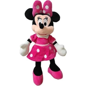 Miki Fare Mickey Mouse Minnie Mouse Figür Peluş Oyuncak Uyku & Oyun Arkadaşı Orta Boy 30 Cm.
