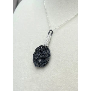 Aşk Düğümü Kazaziye Gümüş Kolye