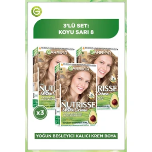 3'lü Nutrisse Ultra Creme - 8 Seti