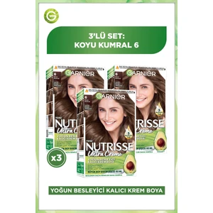 3'lü Nutrisse Ultra Creme - 6 Seti