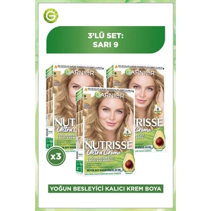 3'lü Nutrisse Ultra Creme - 9 Seti