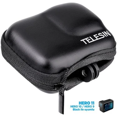 Telesin Gopro Mini Eva Case Taşıma Çantası Cep Boy HERO10 / Hero9