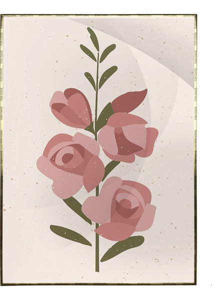 Çiçekler Meyveler Pastel Renkler Modern Poster P-001760
