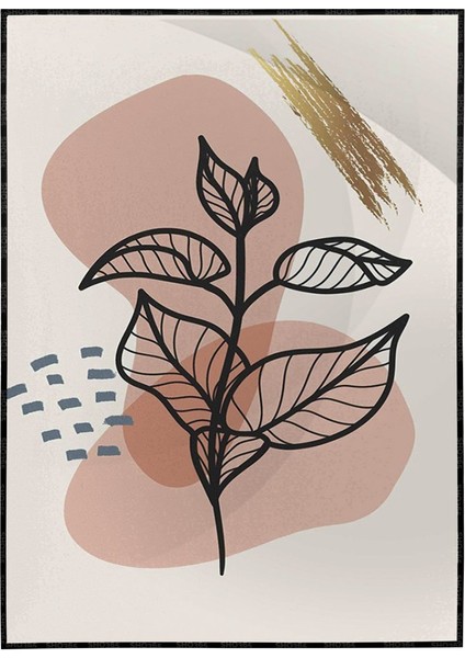 Doğa Bitki Modern Illüstrasyon Poster P-002644