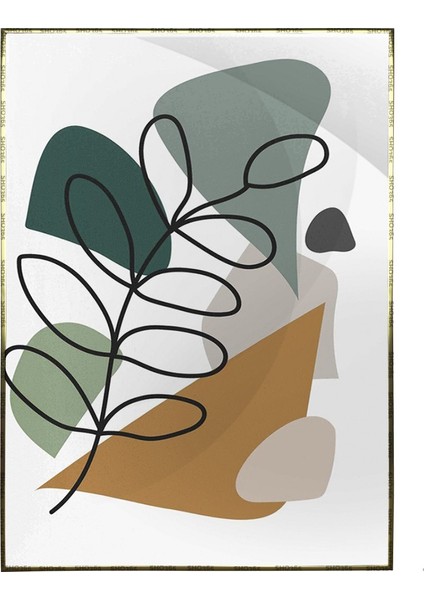 Doğa Sanatsal Çizimler Modern Poster P-004085
