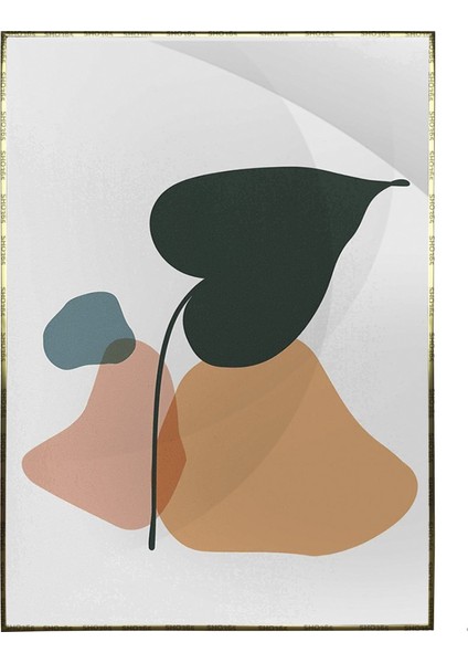 Bitki Tasarım Modern Poster P-000840