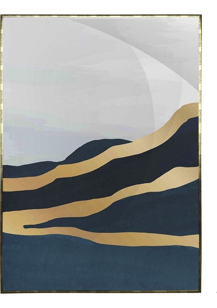Dağ Doğa Manzara Dekoratif Modern Poster P-002338