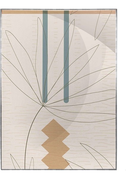 Şekiller Karışık Renkler Modern Poster P-004318