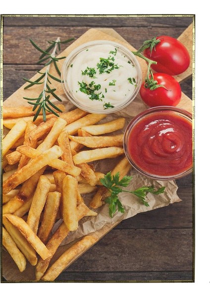 Patates Kızartması Yemek Poster P-000389