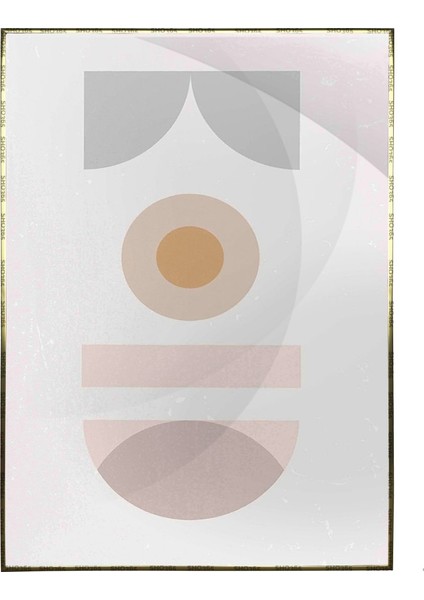 Modern Tasarım Illüstrasyon Modern Poster P-001404