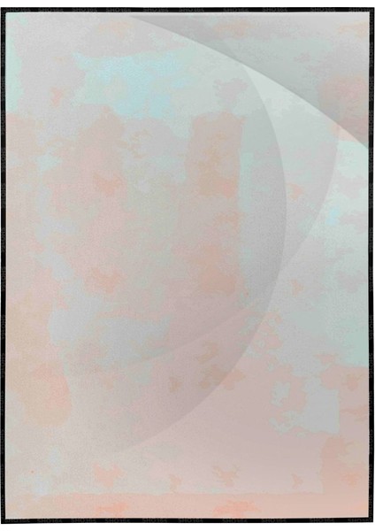 Fırça Darbeleri Pastel Renkler Modern Poster P-003314