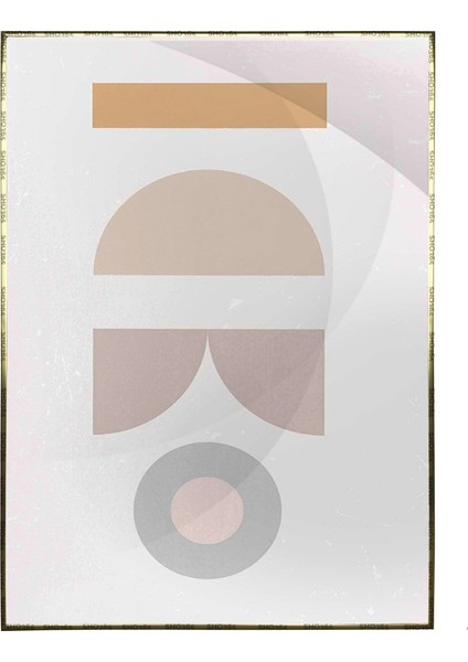 Modern Tasarım Illüstrasyon Modern Poster P-001406