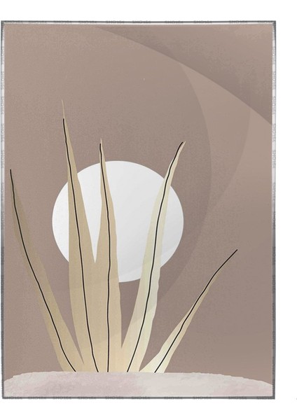 Doğa Bitki Modern Illüstrasyon Poster P-002520