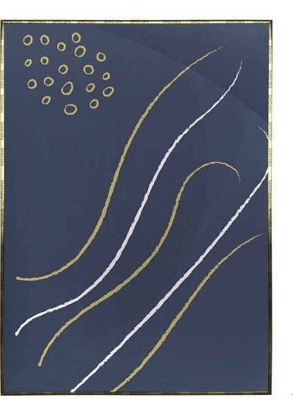 Toprak Renk Tonları Tasarım Modern Poster P-001978