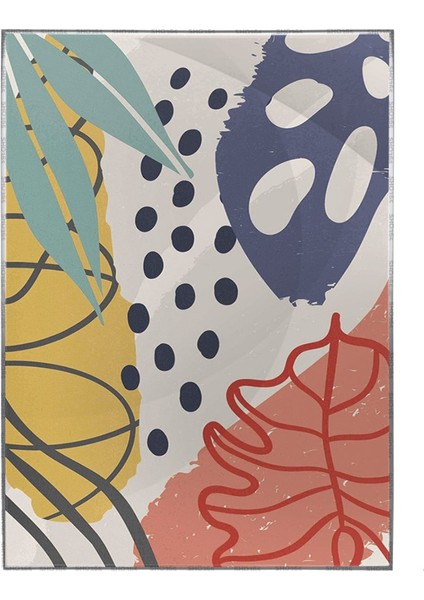 Doğa Bitki Karışık Renkler Modern Poster P-001839