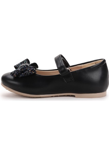 Babe Cilt Cırtlı Fiyonklu Kız Çocuk Babet Ayakkabı indirimleri