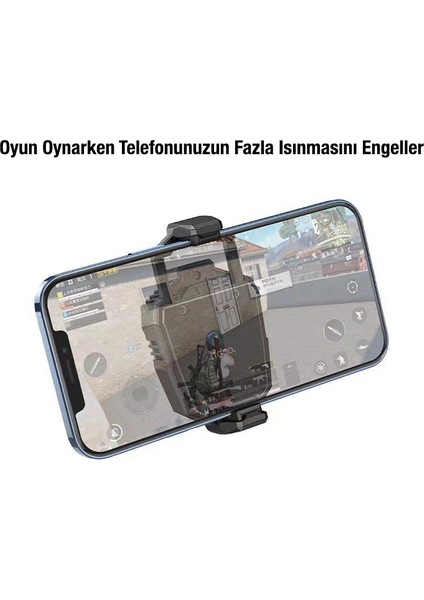 Hoco GM10 Hava Soğutmalı Cep Telefon Soğutma Fanı Radyatör Soğutucu