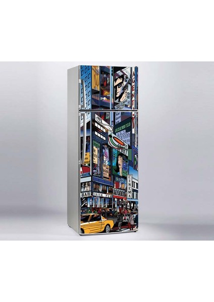 Buzdolabı Sticker New York