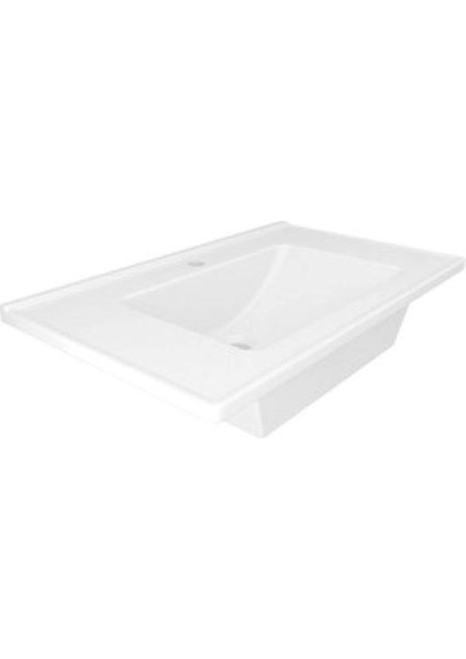 Star 46x80 cm Tezgah Etajerli Mobilya Dolap Uyumlu Lavabo 3035TXS110H