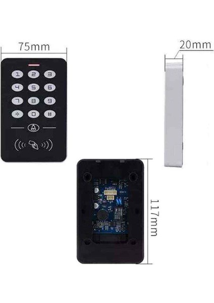Şifreli Kilit+ Push Button + 10 Adet Anahtar - BG03139 fırsatları