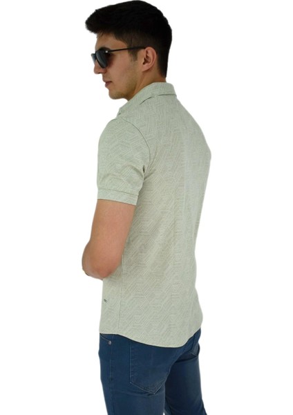 Erkek Dügmeli Polo Yaka Tişört R4400 BGL-ST02773 indirimleri