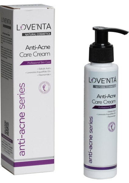 Anti-Acne Care Cream / Lavanta Yağlı Akne Karşıtı Bakım Kremi