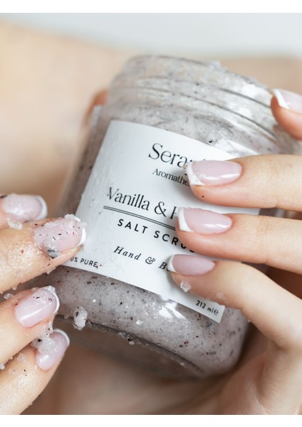 Nemlendirici - Batık & Çilek Bacak Onarıcı- Vücut peeling Body Scrub - Vanilla & Hibiscus - 210ML -% 100 Pure modelleri