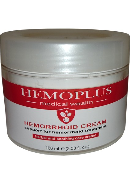 Hemoplus 100ML Hemoroidin Kremi 3 Adet