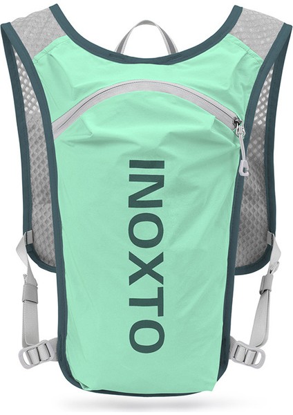 OUTDOOR INOXTO 591 5L Açık Hava Spor Sırt Çantası Koşu Bisiklet Nefes Alabilir Çift Omuz Çantası-Açık Yeşil (Yurt Dışından)