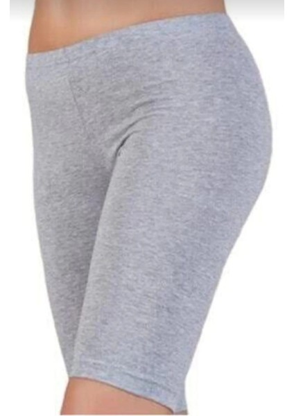 4018 Bayan Kısa Tayt Tekli