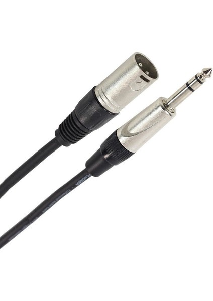 6.3 mm Stereo Erkek- Xlr Erkek Stereo Trs Kablo