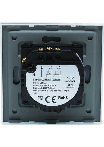 Akıllı Dokunmatik Perde Panjur Duvar Anahtarı - S1NCU indirimleri