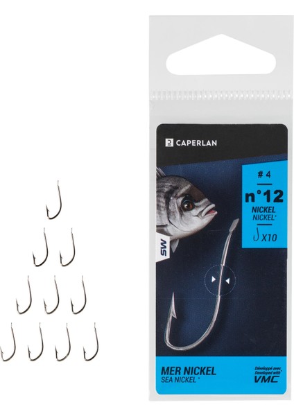 Caperlan Deniz Balıkçılığı Olta Iğnesi - Nikel - Hook Sea