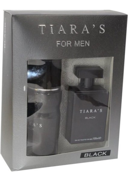 Edt 100ml Black Erkek Parfüm + Deo 8698438302104nmdc