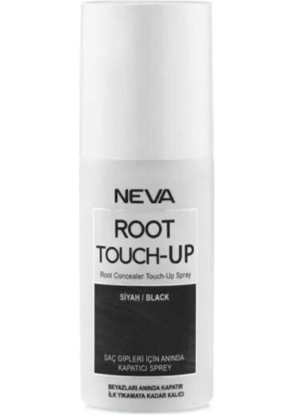 Root Touch-Up Saç Dipleri Için Kapatıcı Sprey Siyah Boya