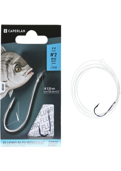 Caperlan Çapraz Olta Iğnesi - Deniz Balıkçılığı - Floro / Mavi - Sn Hook indirimleri