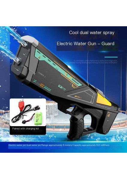 Yaz Çift Sprey Otomatik Elektrikli Su Tabancası (Yurt Dışından) modelleri