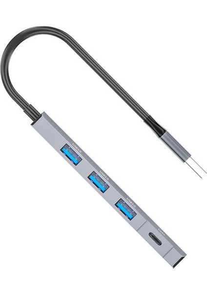 4in1 Usb3.0 Hub Type-C Dönüştürücü Çoğaltıcı USB To Typce Dönüştürücü USB Çoğaltıcı Adaptör